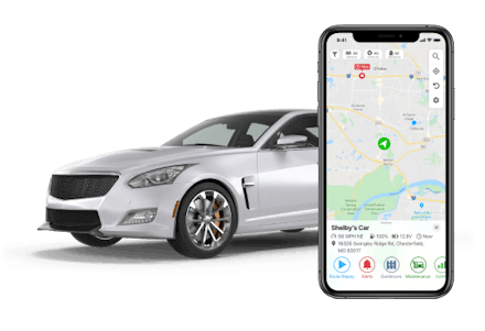 Linxup GPS tracking mobile app and tracker